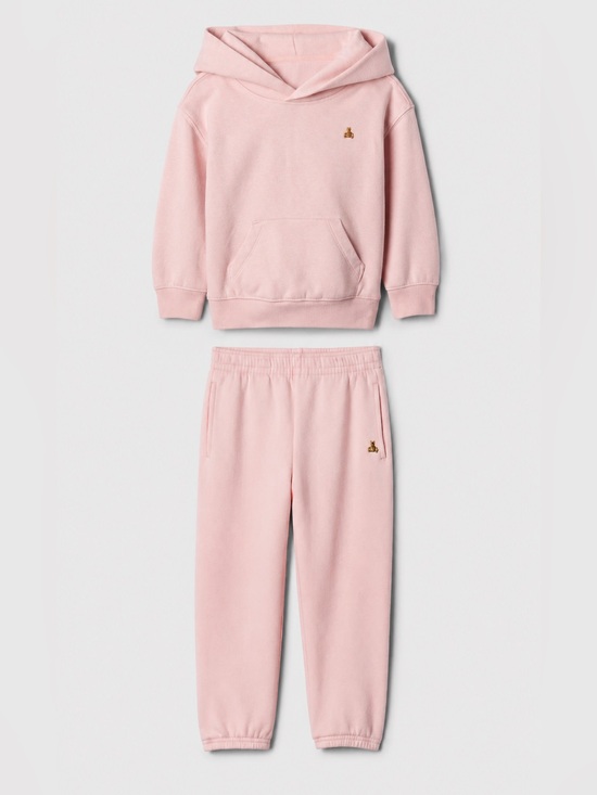 GAP Other - GAP Kids Vintage Soft Relaxed Pink Sweat Jogger Pants Sweatshirt Set Girls Sz 5T